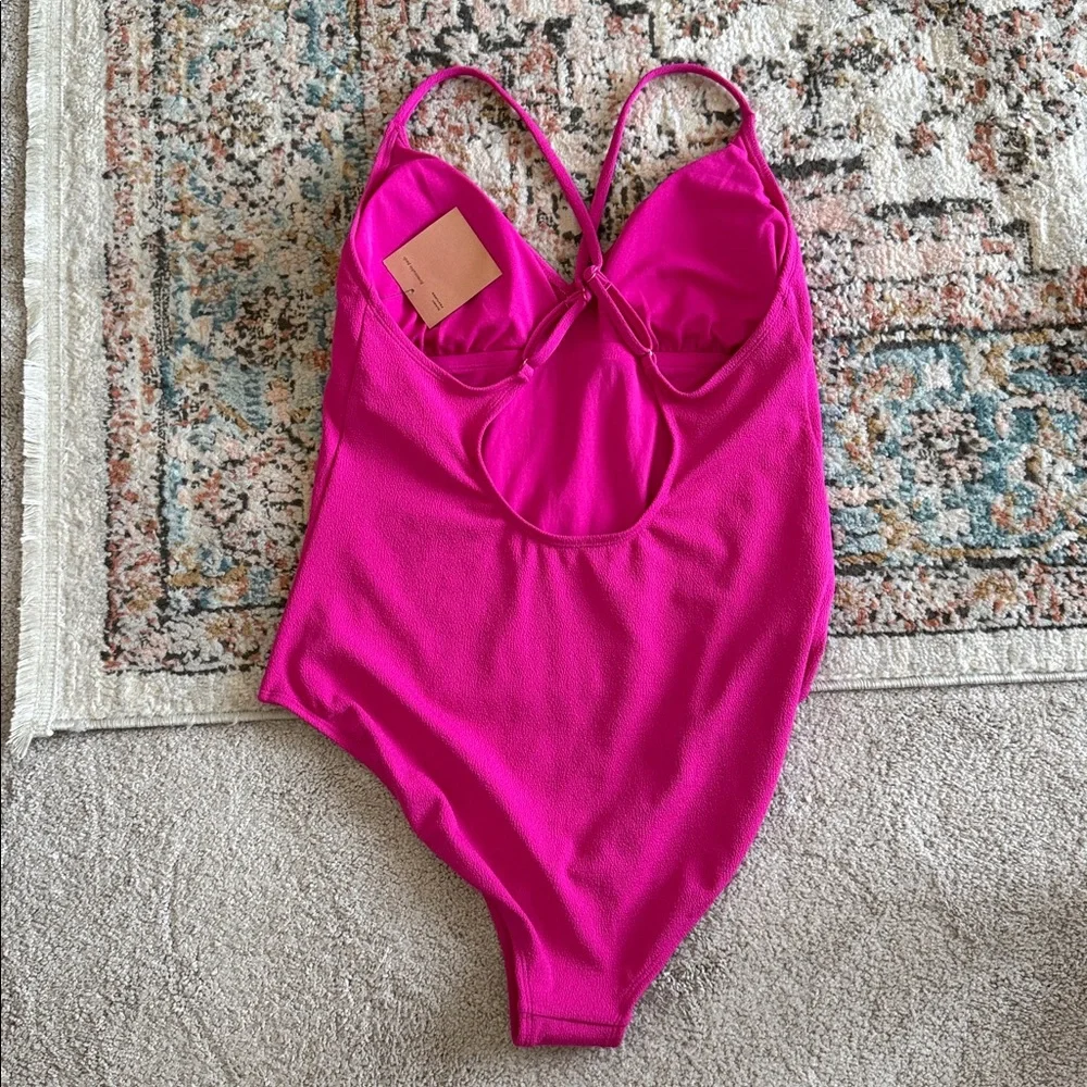 NEW- Shade & Shore Pink One-Piece Swimsuit